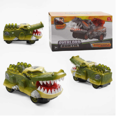 Машина YY 2325 (96) мелодія, підсвічування, колесо вільного ходу, парогенератор, в коробці