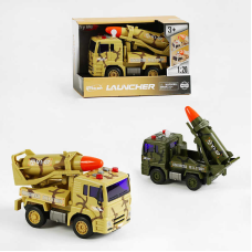 Машина військова WY 440 A  / 441 A (36) 2 види, масштаб 1:20, звуки,підсвічування, інерція, рухомі елементи, в коробці