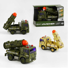 Машина військова WY 440 B /441 B (36) 2 види, масштаб 1:20, звуки, підсвічування, інерція, рухомі елементи, в коробці