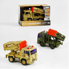 Машина військова WY 440 D /441 D (36) 2 види, масштаб 1:20, звуки,підсвічування, інерція, рухомі елементи, в коробці