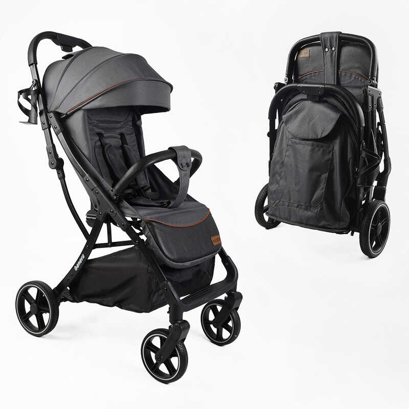 Візок прогулянковий дитячий “JOY“ Geneva GN-53277 (1) рама алюмінієва, футкавер, підсклянник, телескопічна ручка