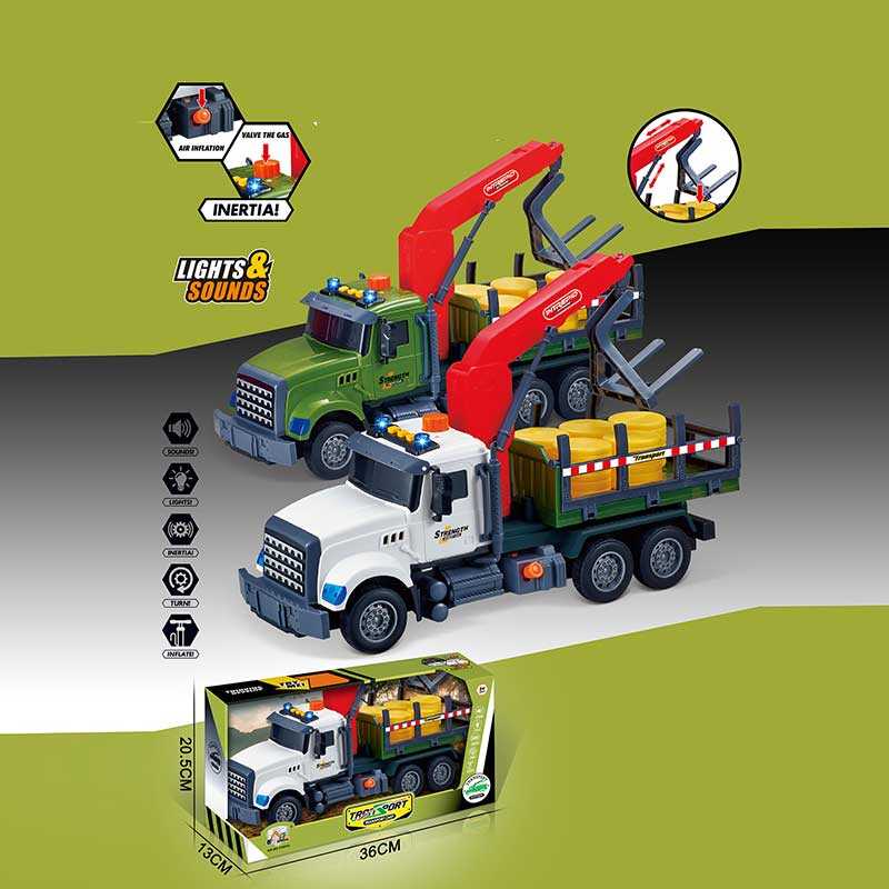 Машина музична 687-49 B (24/2) 2 кольори, “Вантажівка“, підсвічування, звукові ефекти, механічне підіймання стріли, інерція, аксесуари, в коробці, ВИДАЄТЬСЯ МІКС ВИДІВ Машина музична 687-49 B (24/2) 2 кольори, “Вантажівка“, підсвічування, звукові ефекти, механічне підіймання стріли, інерція, аксесуари, в коробці, ВИДАЄТЬСЯ МІКС ВИДІВ