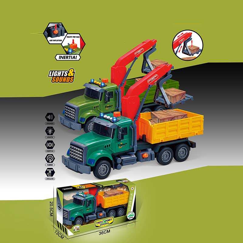 Машина музична 687-50 A (24/2) ШТРИХ=11377 2 кольори, “Вантажівка“, підсвічування, звукові ефекти, механічне підіймання стріли, інерція, аксесуари, в коробці, ВИДАЄТЬСЯ МІКС ВИДІВ Машина музична 687-50 A (24/2) ШТРИХ=11377 2 кольори, “Вантажівка“, підсвічування, звукові ефекти, механічне підіймання стріли, інерція, аксесуари, в коробці, ВИДАЄТЬСЯ МІКС ВИДІВ