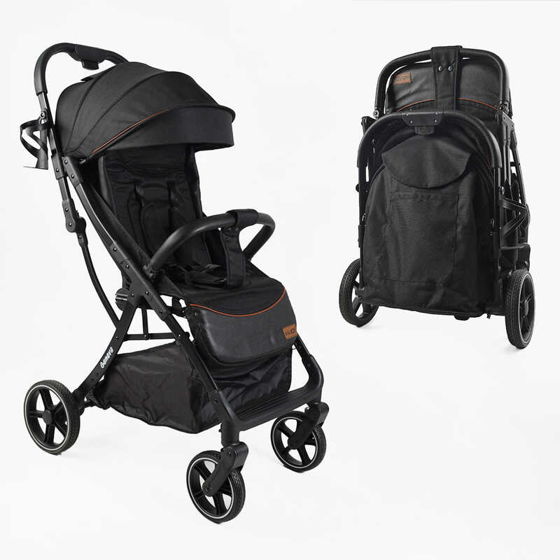 Візок прогулянковий дитячий “JOY“ Geneva GN-91378 (1) рама алюмінієва, футкавер, підсклянник, телескопічна ручка