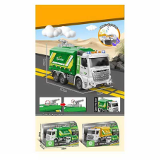 Машина музична ZH 812-10 (36) 2 кольори, “Спецтехніка”, на батарейках, звук, підсвітка, механічний розбризкувач води, рухомі деталі, інерція, в коробці