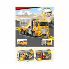 Машина музична ZH 812-12 (36) 2 види, “Вантажівка”, на батарейках, звук, підсвітка, рухомі деталі, інерція, в коробці