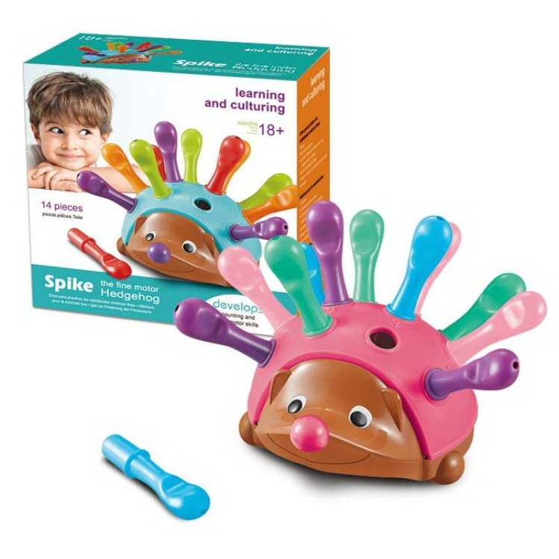 Їжак логічний 8818-1 (72/2) сортер, 12 елементів, у коробці 