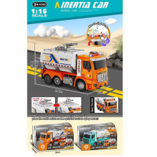 Машина музична ZH 812-7 (36) 2 види, “Спецтехніка”, на батарейках, звук, підсвітка, механічний розбризкувач води, рухомі деталі, інерція, в коробці