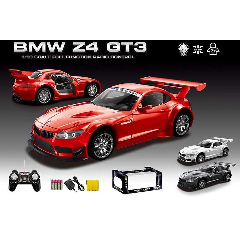 Машина на радіокеруванні 866-1812 B Штрих = 84628 (24/2) “BMW Z4 GT3“, 3 кольори, світло, акумулятор 4,8V, 2.4 Ghz-А, батарейки, у коробці, ВИДАЄТЬСЯ МІКС ВИДІВ