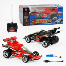 Машина на радіокеруванні 0909 (36/2) 2 кольори, спортивна, акумулятор 3.6V, пульт 27 Mhz, зарядний пристрій, в коробці