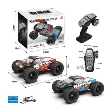 Машина на радіокеруванні 2060 (16) 2 кольори, підсвічування, акум. 7,4V, пульт 2.4G, USB-кабель, викрутка, амортизація, гумові шини, протиударний корпус, в коробці, ВИДАЄТЬСЯ МІКС