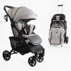 Візок прогулянковий дитячий “JOY“ Livvi LV-09257 (1) рама алюмінієва, футкавер, підсклянник, телескопічна ручка, в коробці