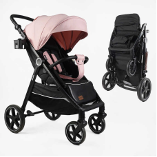 Візок прогулянковий дитячий “JOY“ Sevillia S-15928 (1) рама алюмінієва, футкавер, підсклянник, дощовик, в коробці