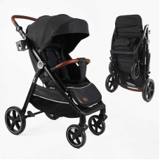 Візок прогулянковий дитячий “JOY“ Sevillia S-62892 (1) рама алюмінієва, футкавер, підсклянник, дощовик, в коробці
