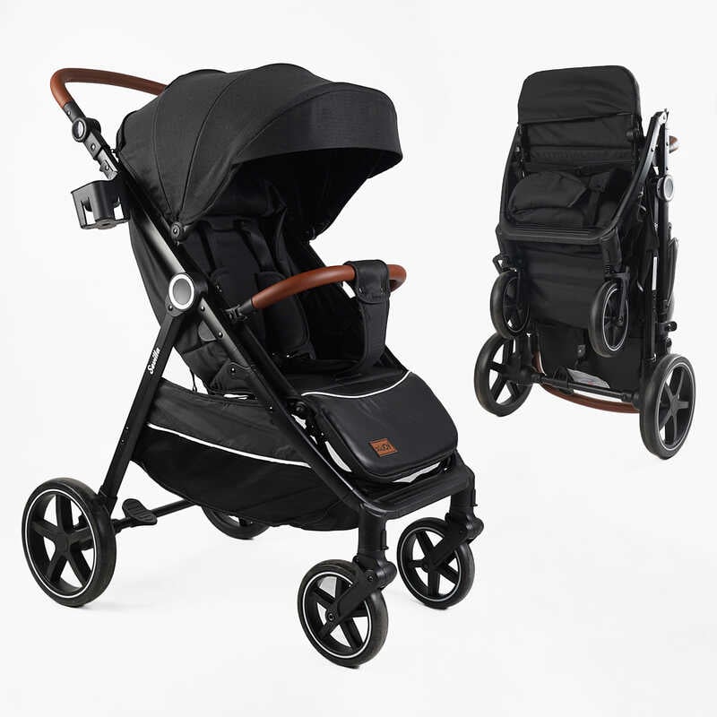 Візок прогулянковий дитячий “JOY“ Sevillia S-62892 (1) рама алюмінієва, футкавер, підсклянник, дощовик, в коробці