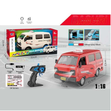 Машина на радіокеруванні 3688 G 168 A (36) акумулятор 3.7 V, пульт 2.4 G, 1:16, підсвічування, гумові шини, рухливі елементи, в коробці