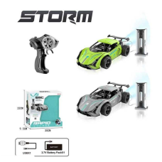 Машина на радіокеруванні 666-772 ZPA (24) 2 кольори,  розмір - 29х14.5х8.5 см, акумулятор - 3.7V, пульт - 2.4 GHz, зарядна станція, парогенерація, підсвічування, пляшечка для води, в коробці