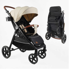 Візок прогулянковий дитячий “JOY“ Sevillia S-95998 (1) рама алюмінієва, футкавер, підсклянник, дощовик, в коробці