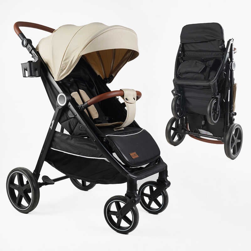 Візок прогулянковий дитячий “JOY“ Sevillia S-95998 (1) рама алюмінієва, футкавер, підсклянник, дощовик, в коробці