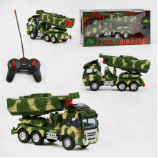 Машина на радіокеруванні 78744 (12) “TK Group”, “HIMMARS“, світло, звук, на батарейках, 27 MHz, у коробці