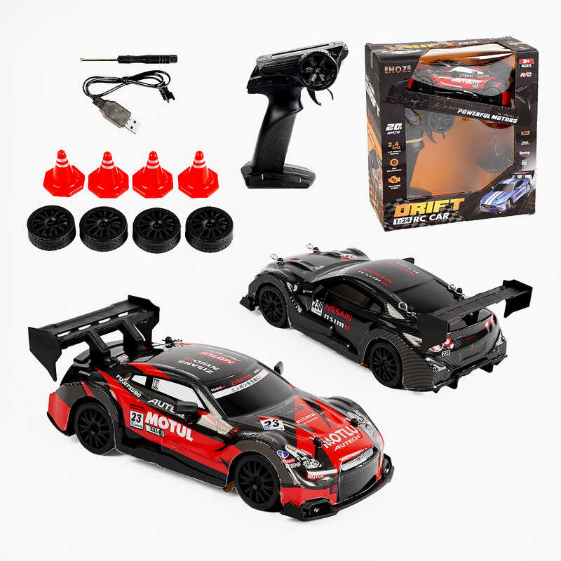 Машина на радіокеруванні 8601 E (28) 2 кольори, акумулятор 3.7 V, пульт 2.4 GHz, підсвічування, гумові шини, викрутка, в коробці, ВИДАЄТЬСЯ МІКС 