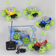 Машина на радіокеруванні 9802 М-6 (48) 4 види, заряджається від мережі 220 V, світло, звук, в коробці, ВИДАЄТЬСЯ ТІЛЬКИ МІКС ВИДІВ
