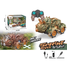 Машина на радіокеруванні 989-38 (18) “Динозавр”, підсвічування, акум. 3,7 V, пульт 2,4 G, гумові колеса, в коробці