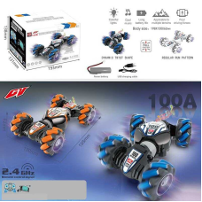 Машина на радіокеруванні CV 8818-100 A (18) 2 кольори, роликові колеса, акум.3,7 V, пульт 2,4 G, світло, звук, 2 способи керування: пульт і браслет, в коробці