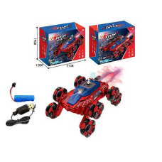Машина на радіокеруванні CX 100 Z (24) підсвічування, звук, перевертання коліс, парогенератор, оберти на 360°, акумулятор 3.7 V, пульт керування, в коробці
