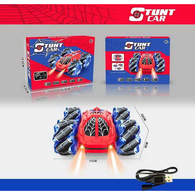 Машина на радіокеруванні CX 81 Z (36) вбудований акумулятор, USB кабель, підсвітка, пульт 2.4 GHz, перевертиш, дрифт, двостороння, підсвічування, в коробці