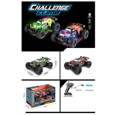 Машина на радіокеруванні DH 666-84 A (24/2) 2 види, підсвічування, амортизація, протиударний корпус, пульт 2.4 GHz, акумулятор 3.7 V, в коробці