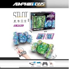 Машина на радіокеруванні DH 666-91 B-1 (48/2) 2 види, підсвічування, вологозахист, перевертиш, оберти на 360°, 2 види керування: браслет/пульт 2.4GHz, акумулятор 3.7 V, в коробці