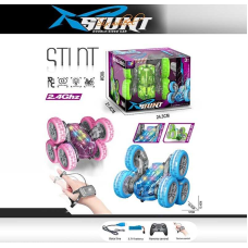 Машина на радіокеруванні DH 666-91 C-1 (32/2) 3 кольори, підсвічування, перевертає колеса, оберти на 360°, пульт 2.4GHz, акумулятор 3.7V, в коробці, ВИДАЄТЬСЯ ТІЛЬКИ МІКС ВИДІВ