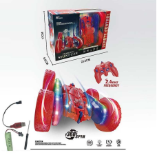 Машина на радіокеруванні H 01 (36) акумулятор 3.7 V, пульт 2.4 G, підсвічування, гумові колеса, обертається на 360, перевертиш, в коробці