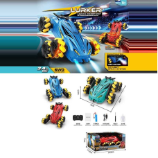 Машина на радіокеруванні JD 155-14 A (36) 3 кольори, викрутка, USB-кабель, акум. 3,7V, пульт 2.4G, парогенератор, підсвічування, музика, в коробці, ВИДАЄТЬСЯ ТІЛЬКИ МІКС ВИДІВ