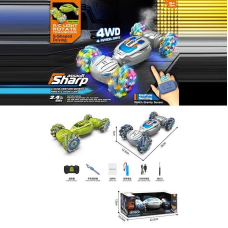 Машина на радіокеруванні JD 155-18 A Штрих = 80232 (24) 2 кольори, викрутка, підсвічування, акум. 3.7V, USB-кабель, пульт 2.4G + браслет для керування, музика, в коробці