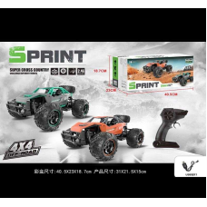 Машина на радіокеруванні LH-C 039 (12) 2 кольори, акумулятор, підсвічування, USB кабель, пульт керування 2.4 GHZ, швидкість до 30 км\год, в коробці