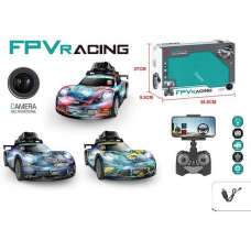 Машина на радіокеруванні LH-C 076 (24) 3 кольори, підсвічування, Wi-Fi камера, додаток, протиударний корпус, гумові шини, тримач для телефону, акум. 3.7V, пульт, USB-кабель, викрутка, в коробці, ВИДАЄТЬСЯ МІКС