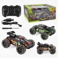 Машина на радіокеруванні RQ 3040 (16) 2 кольори, акумулятор 3.7 V, пульт 2.4 G, підсвічування, звуки, мелодія, парогенератор, роликові колеса, в коробці