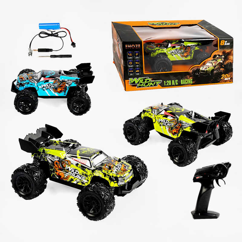 Машина на радіокеруванні S 767 E (18) 2 кольори, акумулятор 3.7 V, пульт 2.4 GHz, гумові шини, викрутка, в коробці