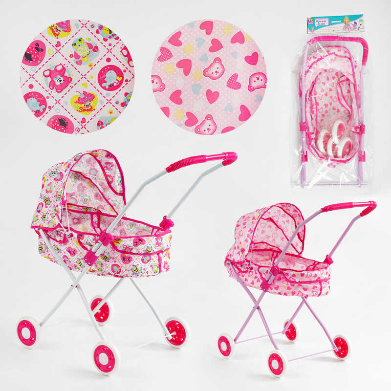 Візочок для ляльок TK- 7109 (18) “TK Group“ 2 види, в пакеті