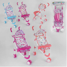Візочок для ляльок ТК - 2025 (24) 4 види, ВИДАЄТЬСЯ ТІЛЬКИ МІКС ВИДІВ “TK Group“