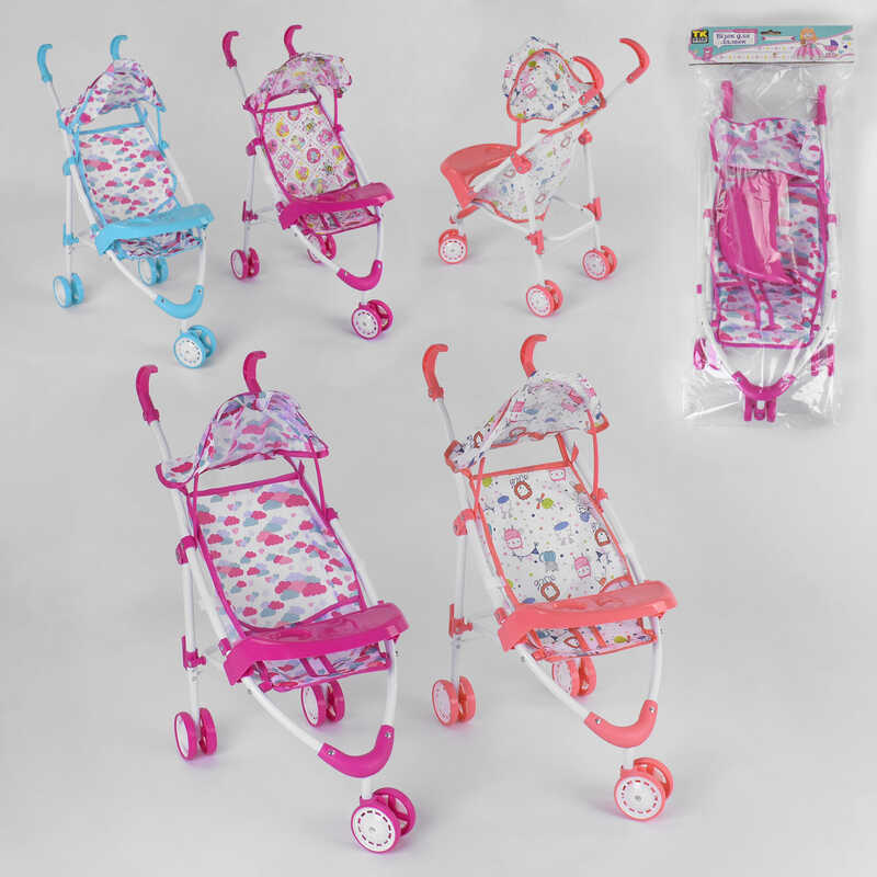 Візочок для ляльок ТК - 2025 (24) 4 види, ВИДАЄТЬСЯ ТІЛЬКИ МІКС ВИДІВ “TK Group“