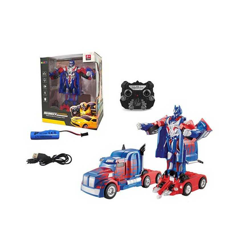 Машина на радіокеруванні TT 669 (12) трансформер, акум. 3,7 V, пульт 2,4 Ghz, підсвічування, звуки, в коробці