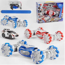 Машина на радіокеруванні UD 2195 A (12) “Torsion gesture control“, масштаб 1:14, роликові колеса, акум.3,7 V, звук, світло, 2 способи керування, керування жестами, в коробці