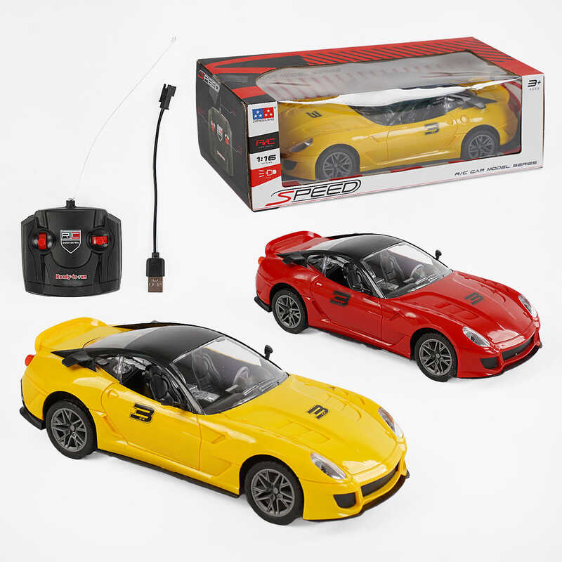 Машина на радіокеруванні UD 2500 A (36) 2 кольори, масштаб 1:16, акум. 3,7 V, підсвічування фар, в коробці Машина на радіокеруванні UD 2500 A (36) 2 кольори, масштаб 1:16, акум. 3,7 V, підсвічування фар, в коробці