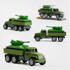 Військова техніка 502 (96/2) вантажівка і танк, вантажівка з інерцією, в слюді