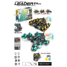 Машина на радіокеруванні YL 81 (24) 2 кольори, акумулятор 3.7 V, пульт 2.4 Ghz, парогенератор, підсвічування, звуки, мелодії, трансформуються колеса, в коробці