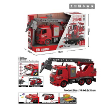 Машина-конструктор YW 9080 B (24/2) світло, звук, інерція, бризкає водою, у коробці