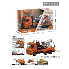 Машина-конструктор YW 9092 B (24/2) інерція, звуки, підсвічування, рухливі елементи, інструменти, в коробці